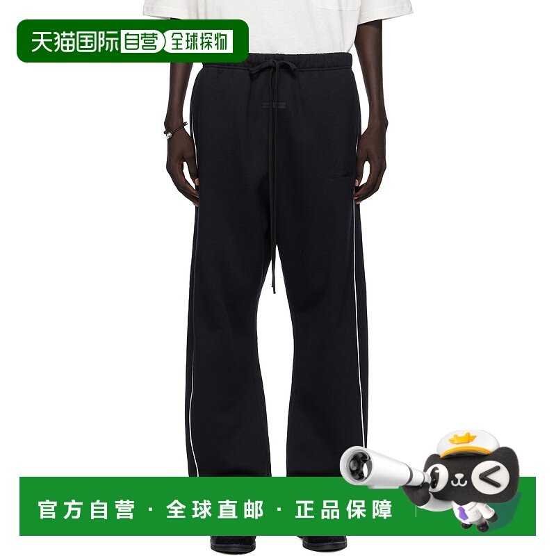 1h可退 香港直邮潮奢 essentials fear of god 男士 黑色 Relaxed