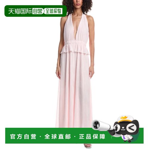 自营Ramy Brook Genevieve Maxi Dress - pink 美国奥莱直发吊带