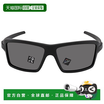 自营Oakley Cables Prizm Black Polarized Wrap Men's Sunglasse