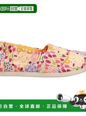 1h可退 【美国直邮】TOMS Alpargata Repreve 花朵平底便鞋女鞋