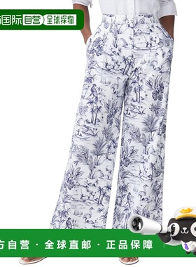 自营J.McLaughlin Amal Bottoms - white/navy 美国奥莱直发