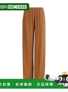 自营Fabiana Filippi Viscose Casual Women's Pants - beige 美