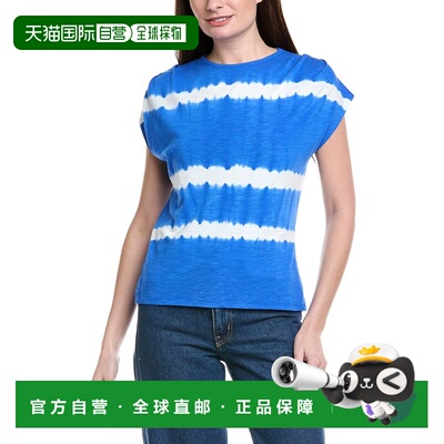 自营XCVI Slub Arwen Top - Blue 女装上衣美国直发奥莱