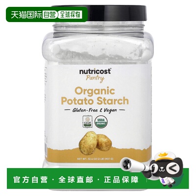 Nutricost,Pantry，有机马铃薯淀粉，32.4 盎司（907 克）