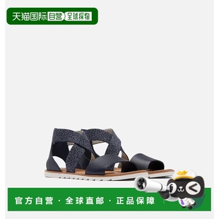 NL4041 466女式 自营 夜间皮革拖鞋 Ella 美国11码 GBNC333 Sorel