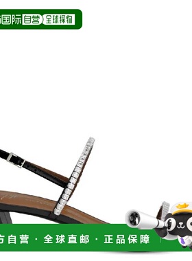 自营Giuseppe Zanotti Valentiine Crystal 45 Leather Sandals -