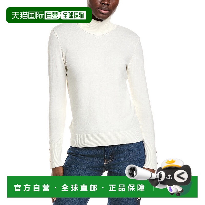 自营Joseph A. Button Cuff Turtleneck - multi 美国奥莱直发