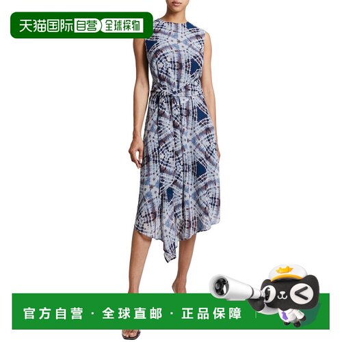 自营Santorelli Cecilia Midi Dress - cloud 美国奥莱直发连衣裙