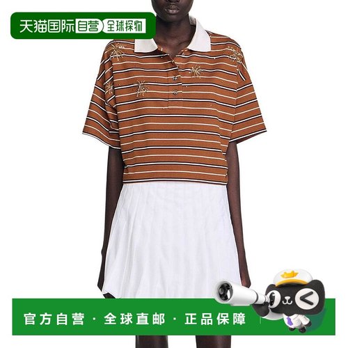 1h可退 【美国直邮】sandro 女士 Polo衫