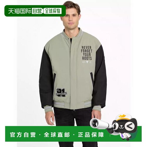 1h可退 【美国直邮】guess 男士 夹克衫抓绒