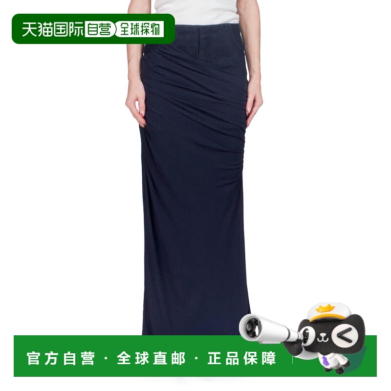 自营 christopher esber墨包牛仔柱裙 美国奥莱直发半身裙包臀裙