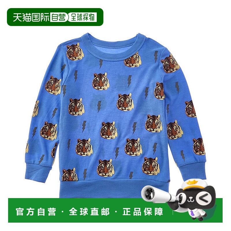 自营Chaser Tiger Comfy Pullover - blue 美国奥莱直发