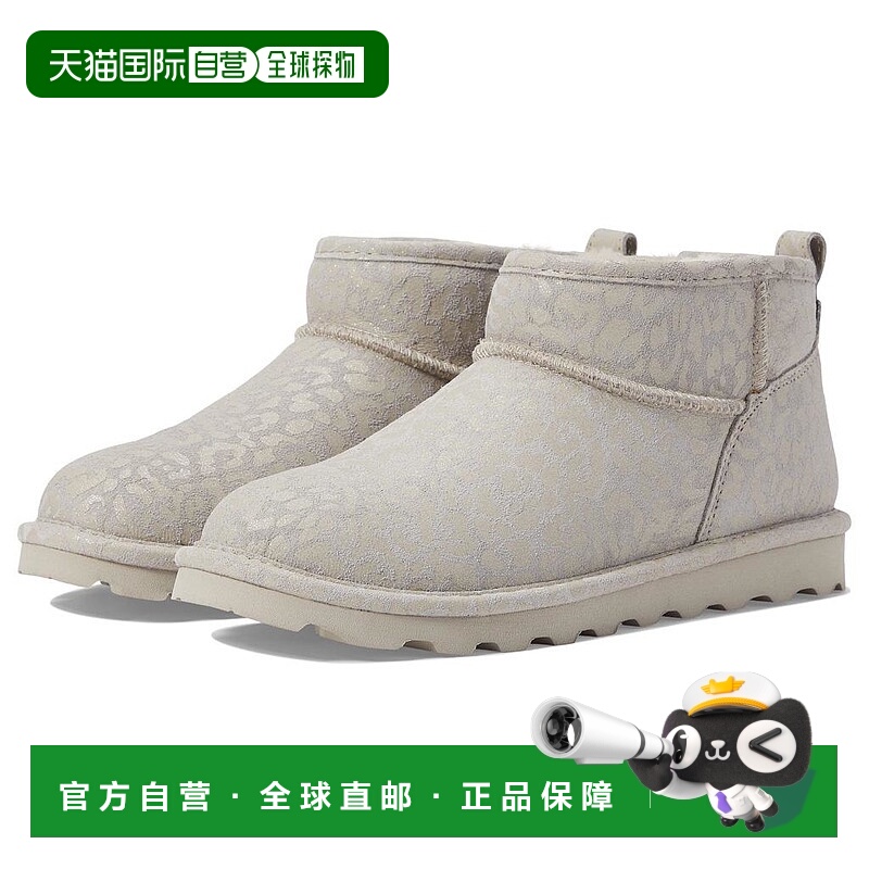 【美国直邮】bearpaw 女士 靴子麂皮短款雪地靴