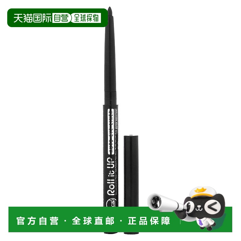 香港直邮J.Cat Beauty,Roll It Up，自动眼线笔，RAE102散装黑，0