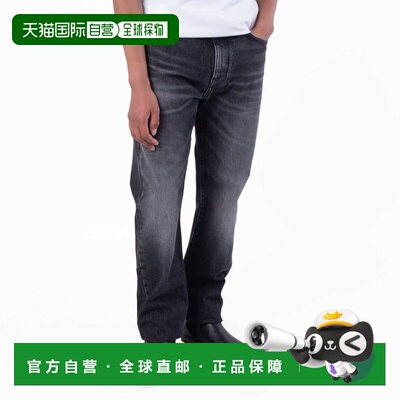 自营Versace Regular-Fit Denim Jeans - medium black 美国奥莱