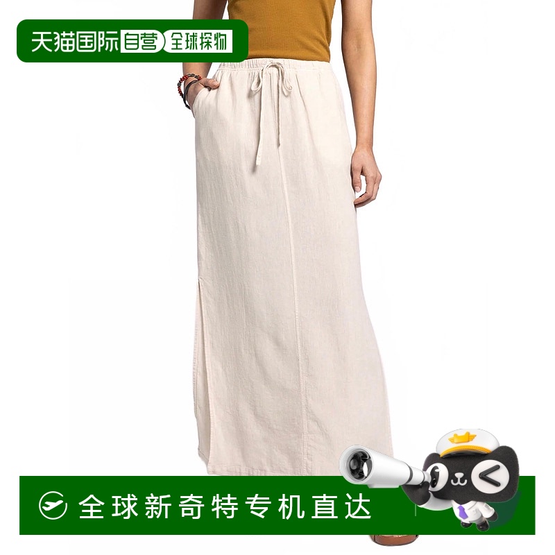 自营 thread & supply灰褐色麻灰色Alcove裙子 【美国奥莱】直发