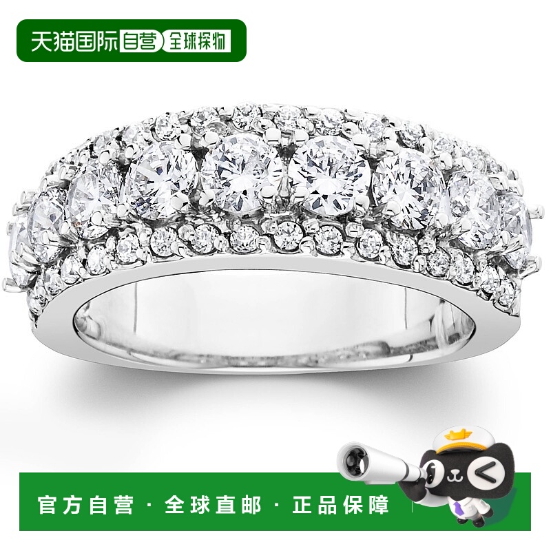 自营pompeii3VS 1 3/4ct Diamond Wedding Ring 14K White Gold 1
