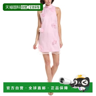 自营cinq a septCinq à Sept Sylvia Silk Mini Dress - pink 美