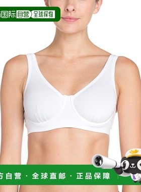 自营Natori White Convertible Underwire Sports Bra - white 美