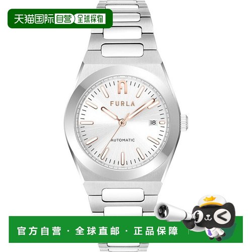 自营Furla Stainless Steel Dress Women's Watch - gray 美国奥