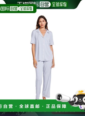 1h可退 【美国直邮】Eberjey|Gisele 短袖长裤睡衣套装