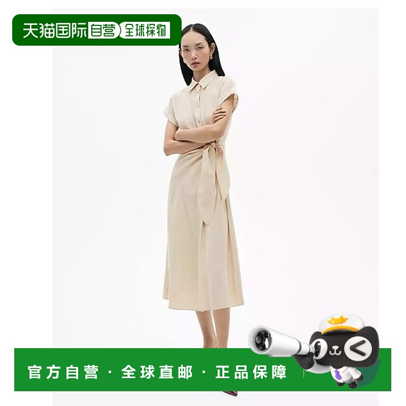 1h可退 【美国直邮】mango 女士 衬衫短袖休闲潮流舒适百搭 透气