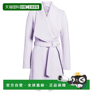 Abbey Belted Tahari Tren Wrap Women Gabardine 自营T Purple
