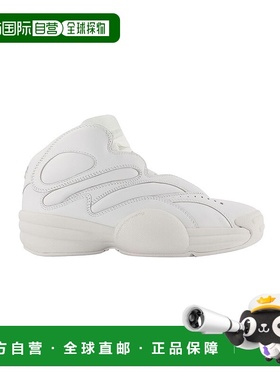 自营 Aw Hoop 运动鞋 - Alexander Wang - 皮革 - 白色 - 白色 美