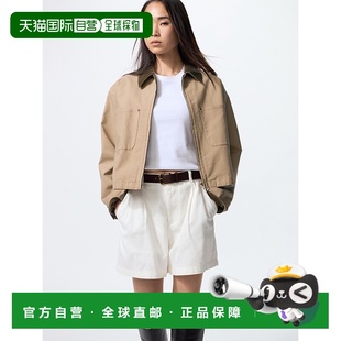 拉链短夹克 BEIGE WOMEN 47920 自营 日潮跑腿UNIQLO优衣库