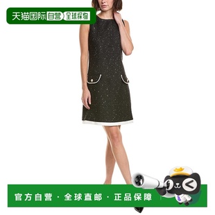 Tweed Mode Mini Dress 美国奥莱直发 自营Pascale black