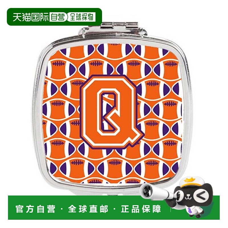 自营 Carolines Treasures CJ1072-QSCM 字母 Q 足球橙,正品