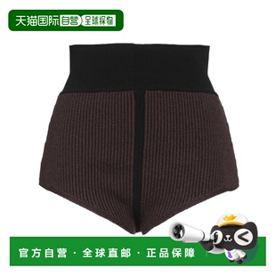 美国直邮 休闲裤 RICK 女士高腰宽松针织热裤 OWENS 1h可退