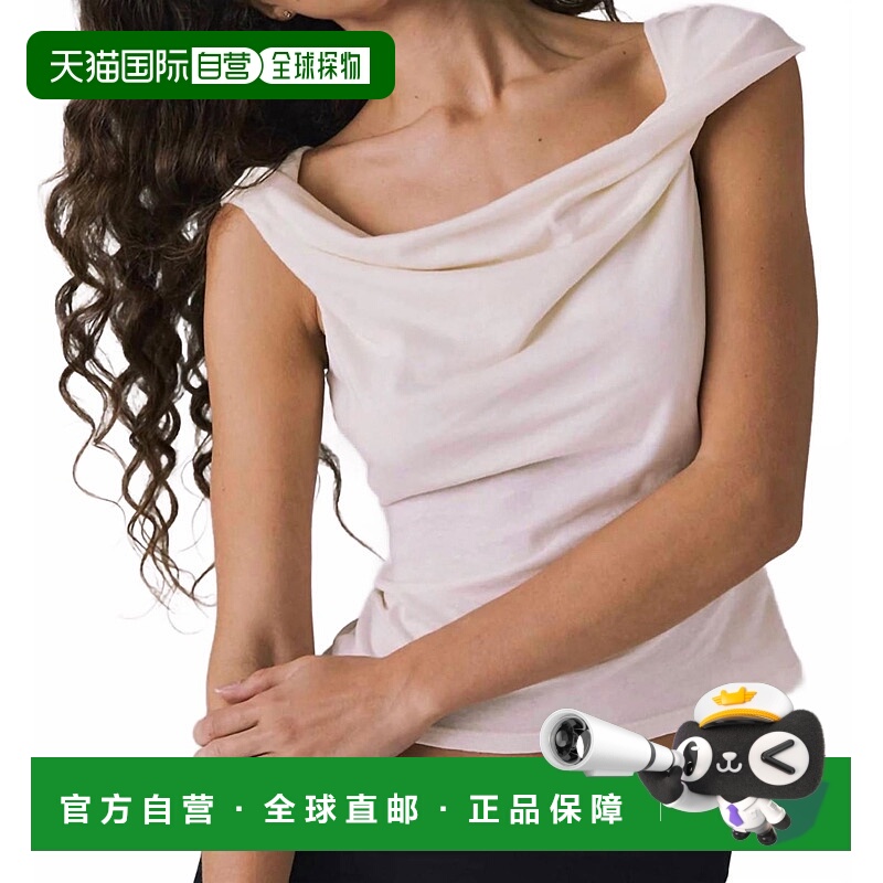 自营chaserRoxanne Licorice Tank Top In White - white 美国奥
