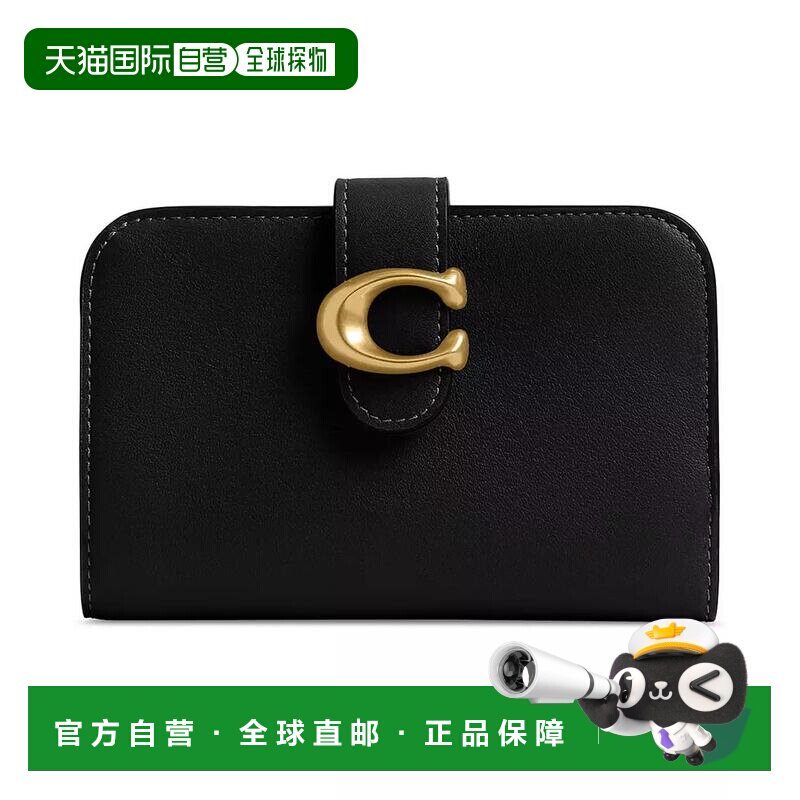 1h可退 【美国直邮】coach 女士 钱包蔻驰真皮