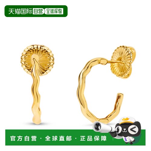 自营Bruno Magli Violetta Gold Hoop Earrings - gold 美国奥莱
