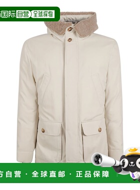 自营Brunello Cucinelli Cotton Full-Length Men's Jacket - mul