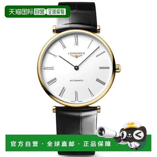 自营Longines La Grande Classique Automatic White Roman Dial