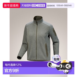 加拿大直邮 始祖鸟Fleece Covert Cardigan女士抓绒外套