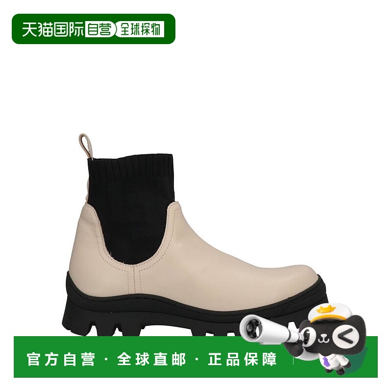 美国直邮LIVIANA CONTI 女士踝靴靴子爆款真皮切尔西靴