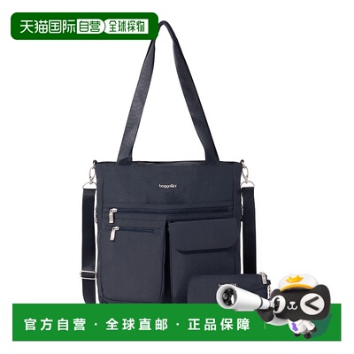 自营 baggallini女式现代无处不在手提包-法国海军 美国奥莱直发