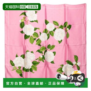 Scarf Silk pink 美国奥 Owned white Pre 自营Chanel