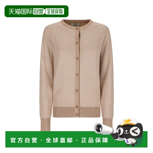 芬迪 Fendi 女士 长袖 FZE524ATPY 1h可退 针织开衫 香港直邮潮奢