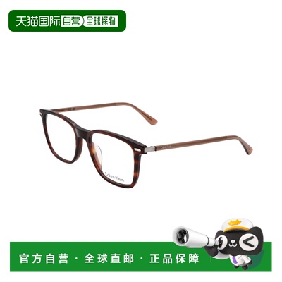 自营Calvin Klein Women's 53mm Dark Tortoise Opticals - dark