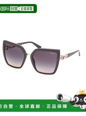 自营Guess Resin Women's Sunglasses - gray 美国奥莱直发太阳镜