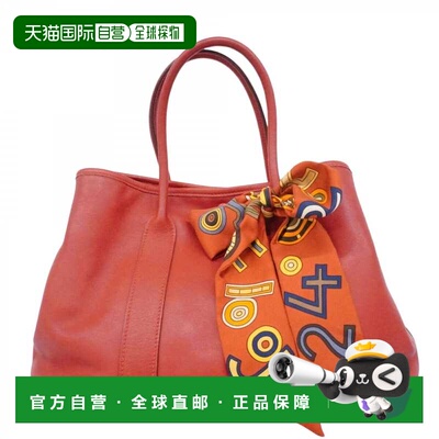 自营Hermes Swift Leather Tote Bag (Pre-Owned) - vermilion 美
