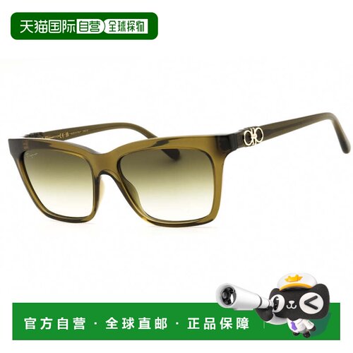 自营salvatore ferragamoSF1027S 315绿色/灰色渐变-绿色 美国奥