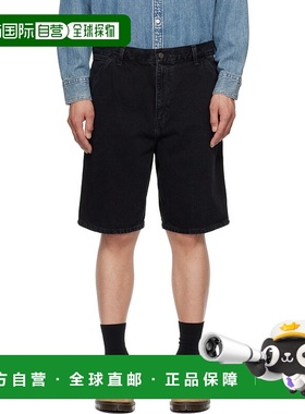 1h可退 香港直邮潮奢 CARHARTT WIP 男士 黑色 Single Knee 牛仔