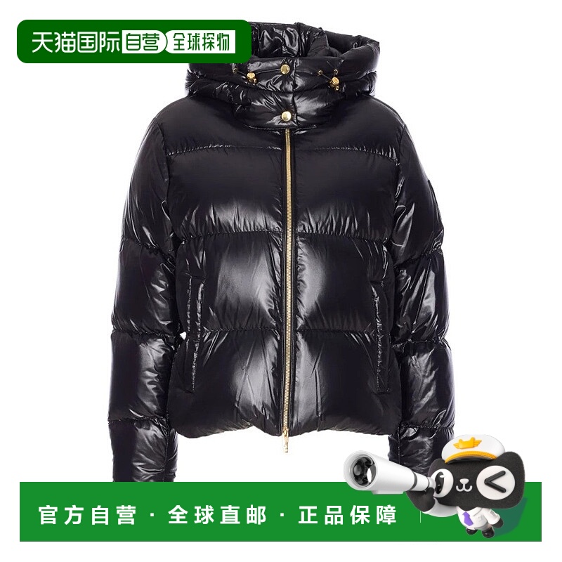 自营moose knuckles金色月光石夹克-黑色 美国奥莱直发