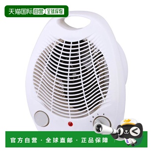 自营 brentwood布伦特伍德BREHF302W二合一加热器和风扇,；白-