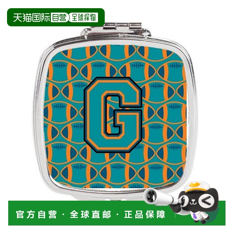 自营 Carolines Treasures CJ1063-GSCM 字母 G 足球水色正品